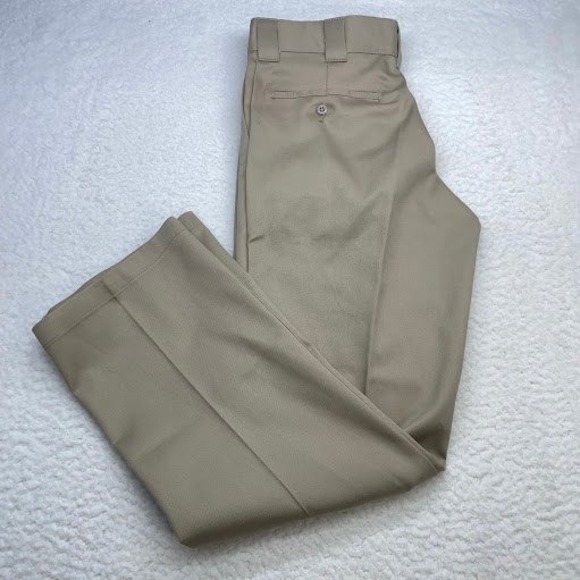 Dickies  Work Pants Mens 33x30 Khaki Tan 874 Flex Original Fit Casual Trousers - Picture 1 of 10